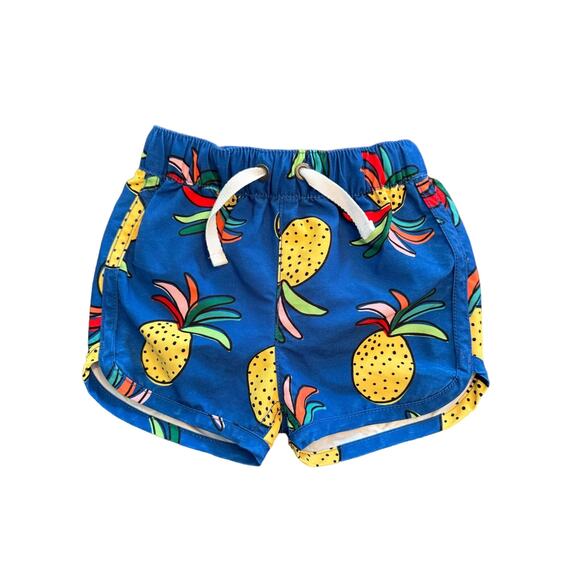 Hanna Andersson pineapple swim trunks biys size 3-6 months drawstring - Picture 1 of 3